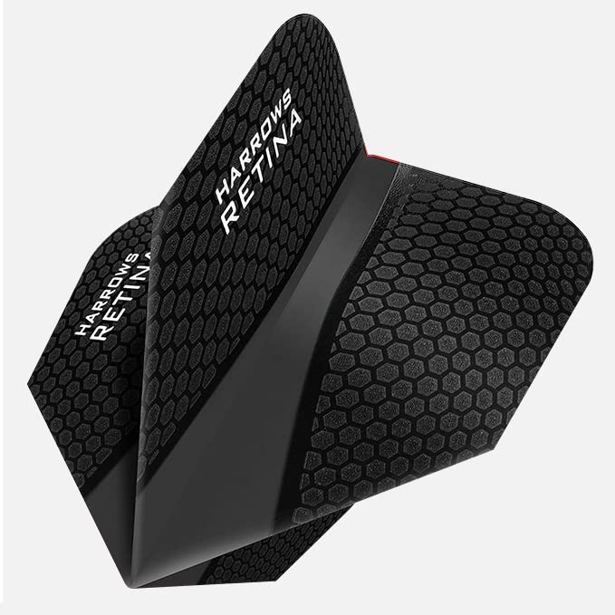 Harrows Retina 100 Micron Dart Flights - Extra Strong for Professional Players