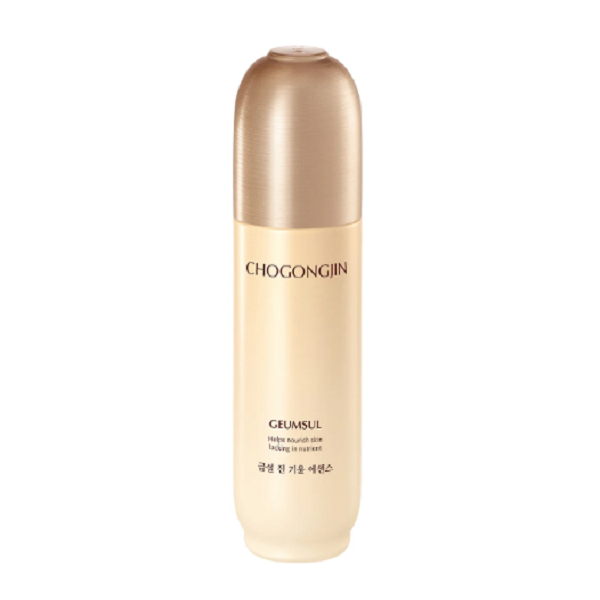 Missha Cho Gong Jin Gumsul Jin Gi Yun Essence - Anti-Aging Facial Serum with Ginseng Extract for Hydration & Brightening | Perfect for Night Skincare Routine & Dry Skin Care