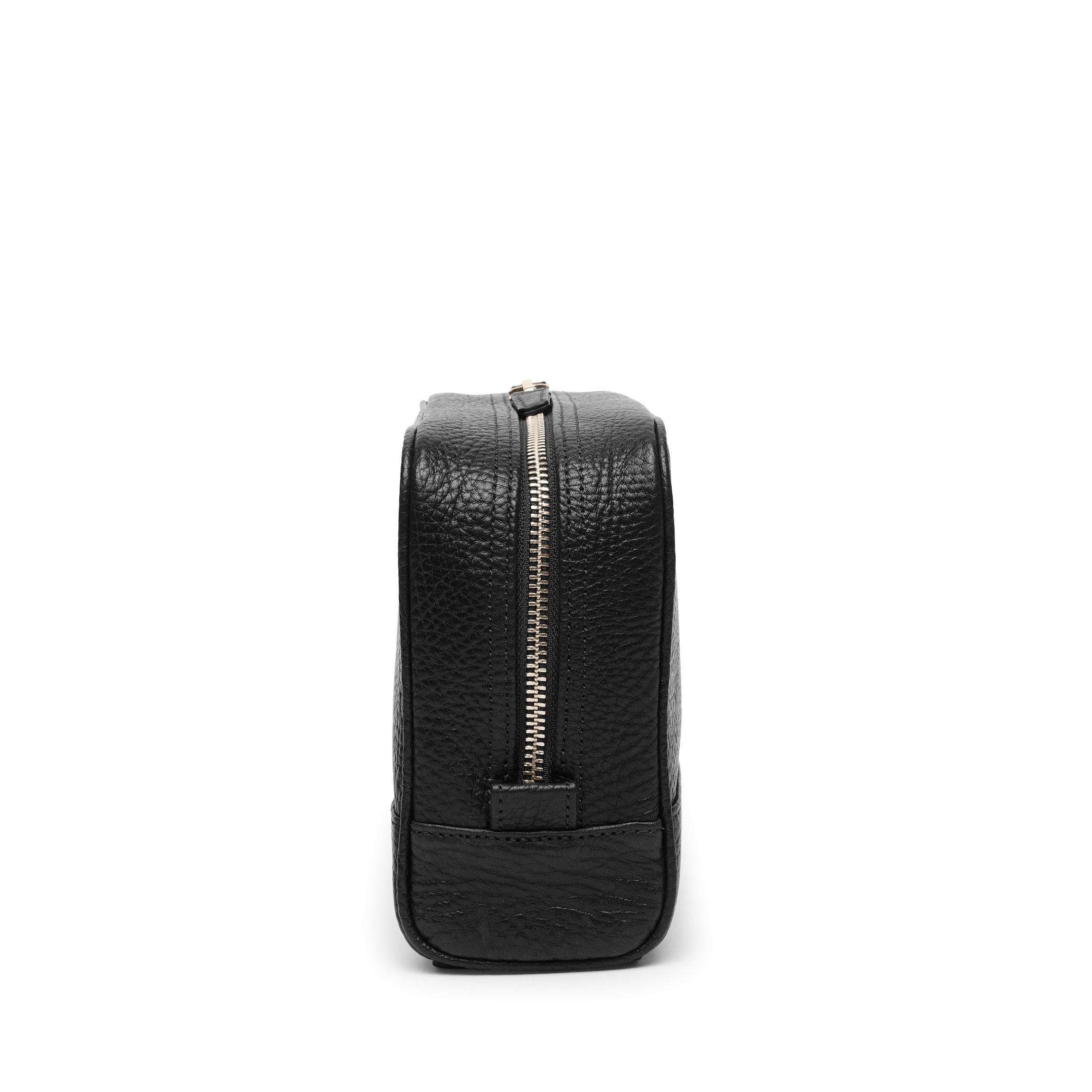 Premium Ebony Top Zip Toiletry Bag - Waterproof Travel Cosmetic Organizer for Women & Men - Perfect for Gym, Vacation & Business Trips