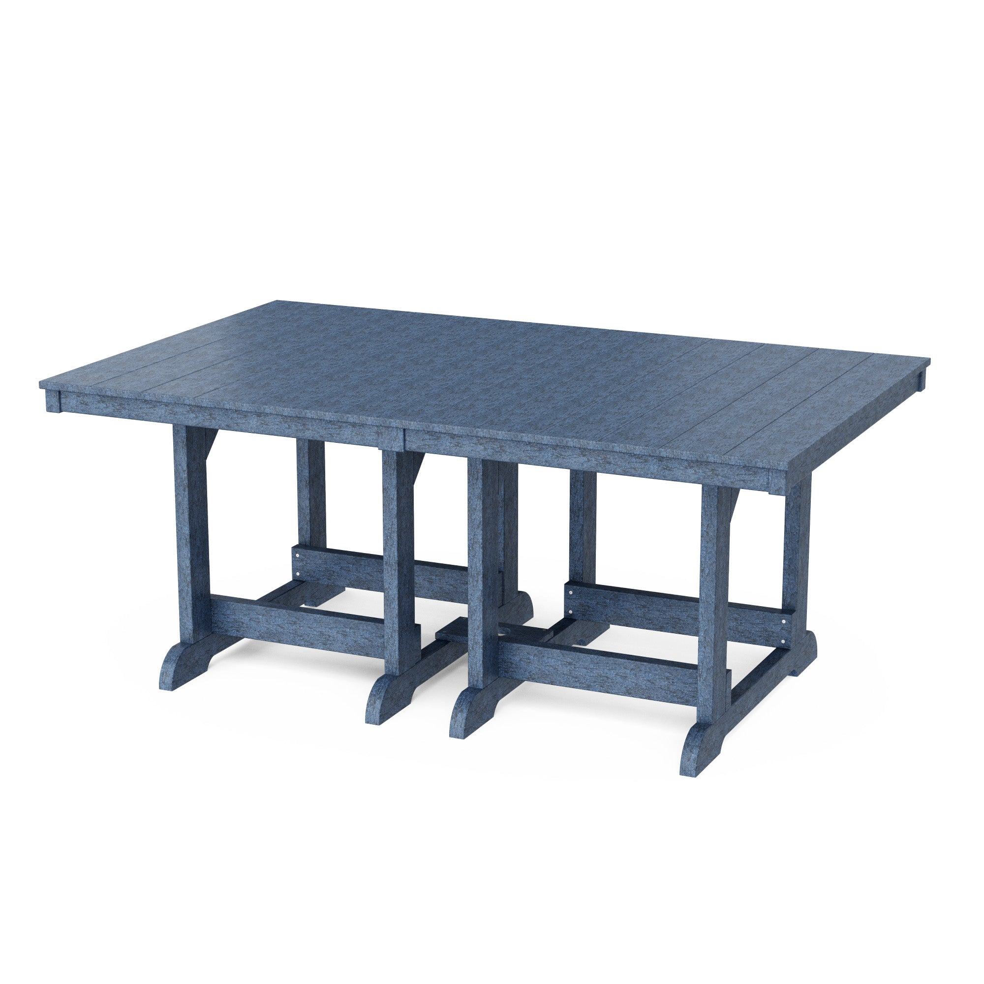 Heritage 44x72 Inch Solid Wood Dining Table - Rustic Farmhouse Style for Kitchen, Dining Room & Outdoor Entertaining