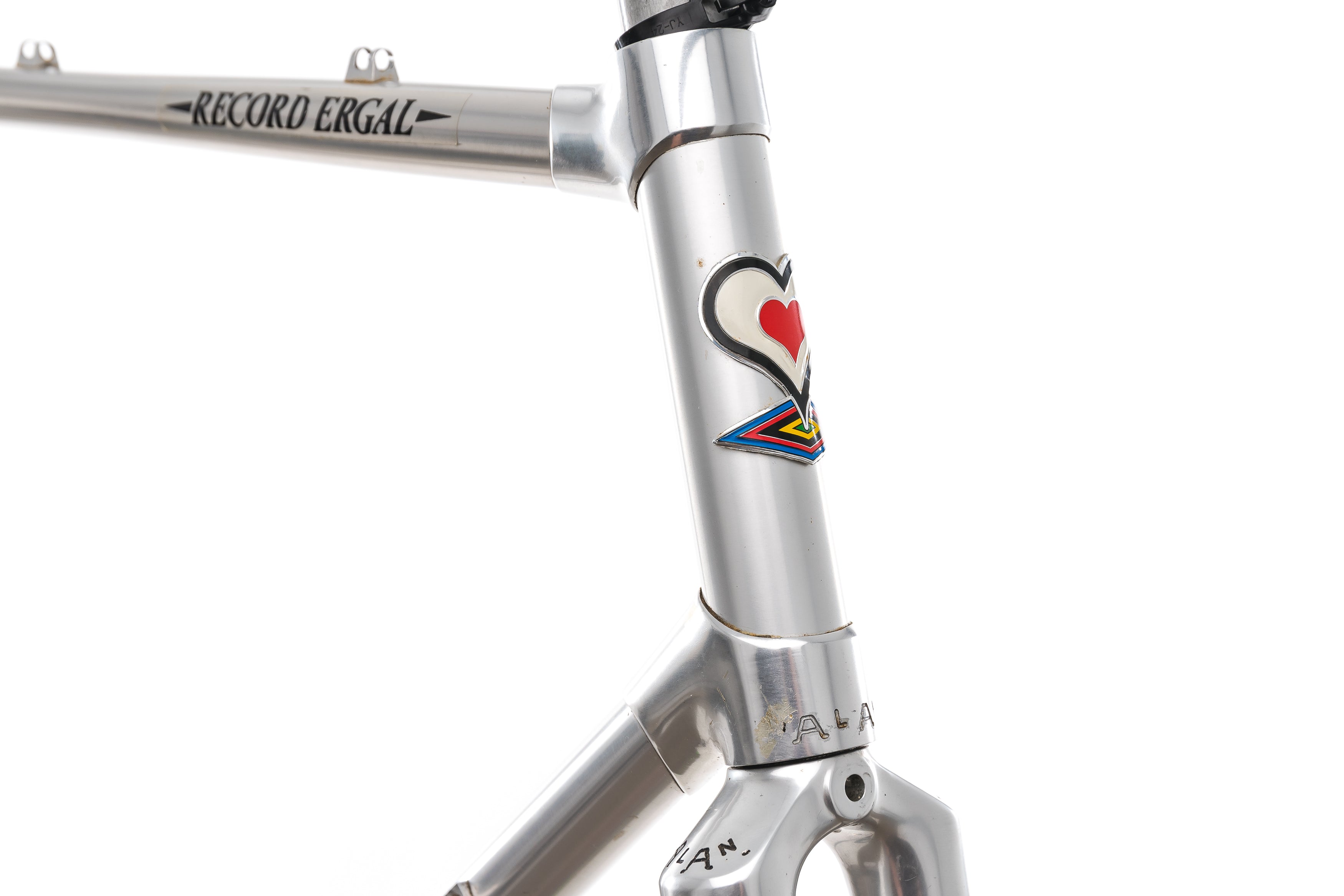 Alan Record Ergal 58cm x 57cm Aluminum Alloy Frame Set - Lightweight & Durable for Cycling, Mountain Biking & Road Racing