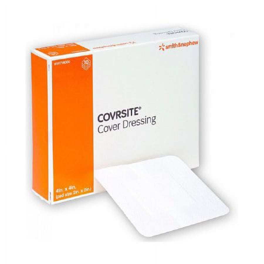 Covrsite Composite Dressing 6x6 Inches, Non-Sterile Wound Care - Ideal for First Aid Kits, Chronic Wounds & Post-Surgical Care