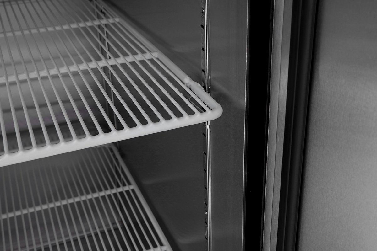 Atosa MBF8505GR 1-Door Bottom Mount Commercial Refrigerator with Right Hinge - Perfect for Restaurants, Cafes, and Food Service Businesses