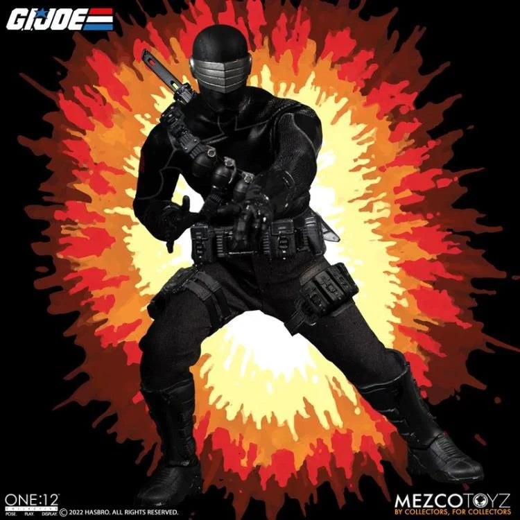 G.I. Joe One:12 Collective Deluxe Snake Eyes Action Figure - Highly Articulated Collectible Toy for Display & Play - Perfect for Fans, Collectors & Gift Giving