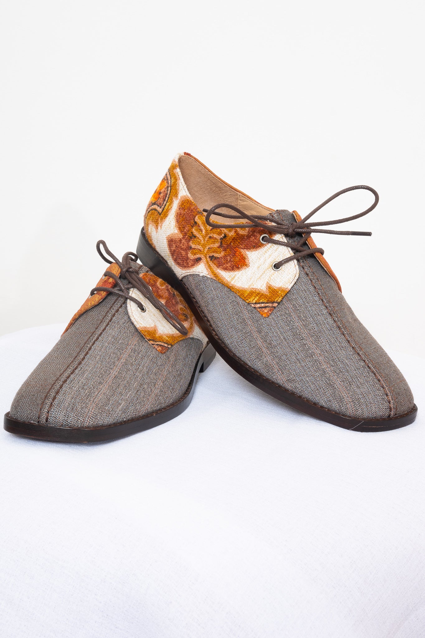 M.A. Dainty Oxford Shoes for Women - Classic Comfortable Flat Dress Shoes for Office, Wedding & Formal Occasions