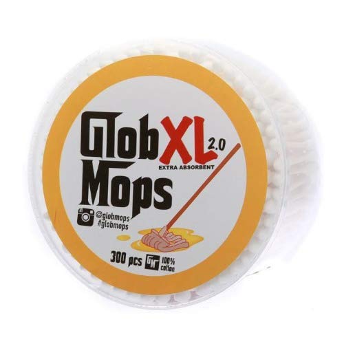 Glob Mops XL - 6 Pack Heavy Duty Microfiber Mop Refills for Deep Cleaning Floors, Kitchens & Bathrooms - Ultra Absorbent & Reusable