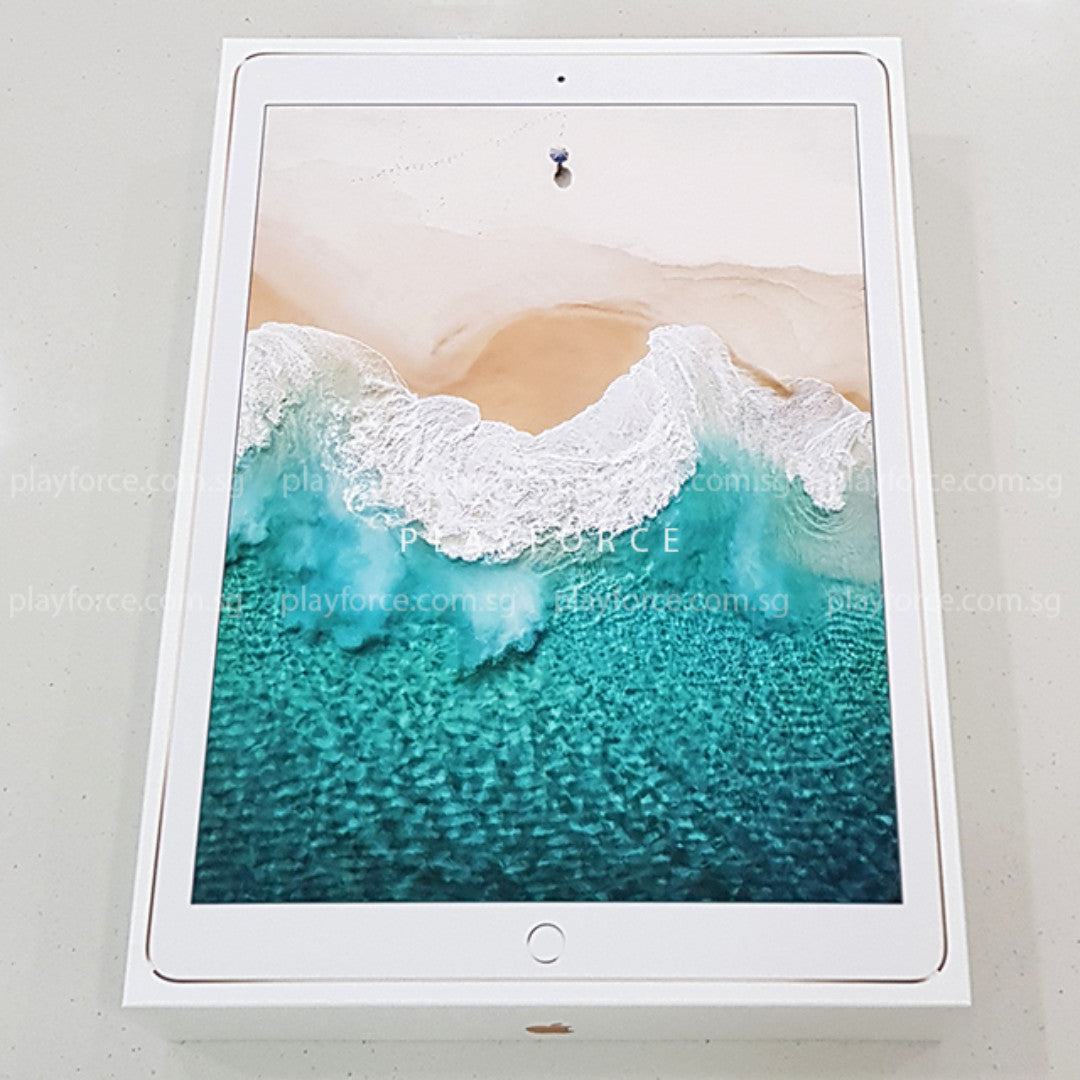 Apple iPad Pro 12.9-inch 2nd Generation (512GB, Wi-Fi + Cellular, Gold) with AppleCare+ - Perfect for Business Professionals, Digital Artists & On-the-Go Productivity