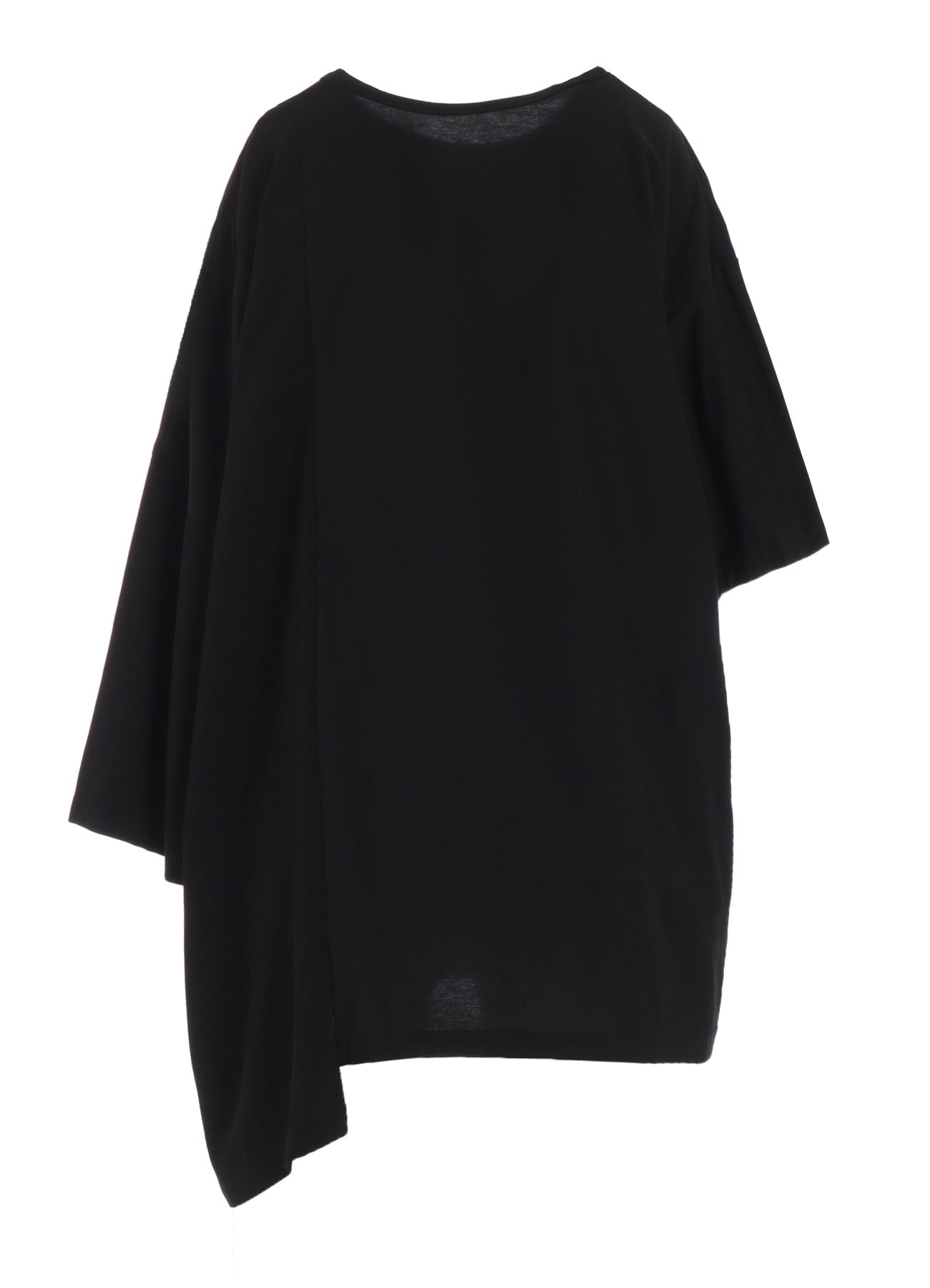 Elegant Crepe de Chine Left Drop Blouse - Women's Flowy Casual Top for Work & Evening Out