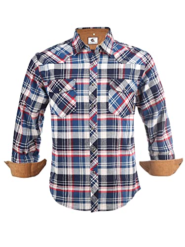 Blue/Red Plaid #15
