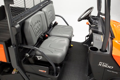 Kubota RTV X1100C Utility Vehicle with 24.8HP Diesel Engine & Factory Cab | Heavy-Duty Work Machine for Farming, Construction & Off-Road Use