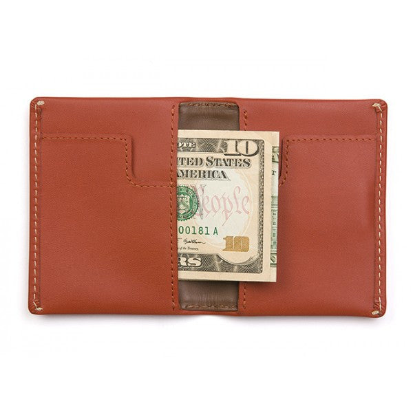 Bellroy Slim Sleeve Wallet - Ultra Thin Minimalist RFID Blocking Leather Wallet for Men - Perfect for Everyday Carry, Travel & Business Use