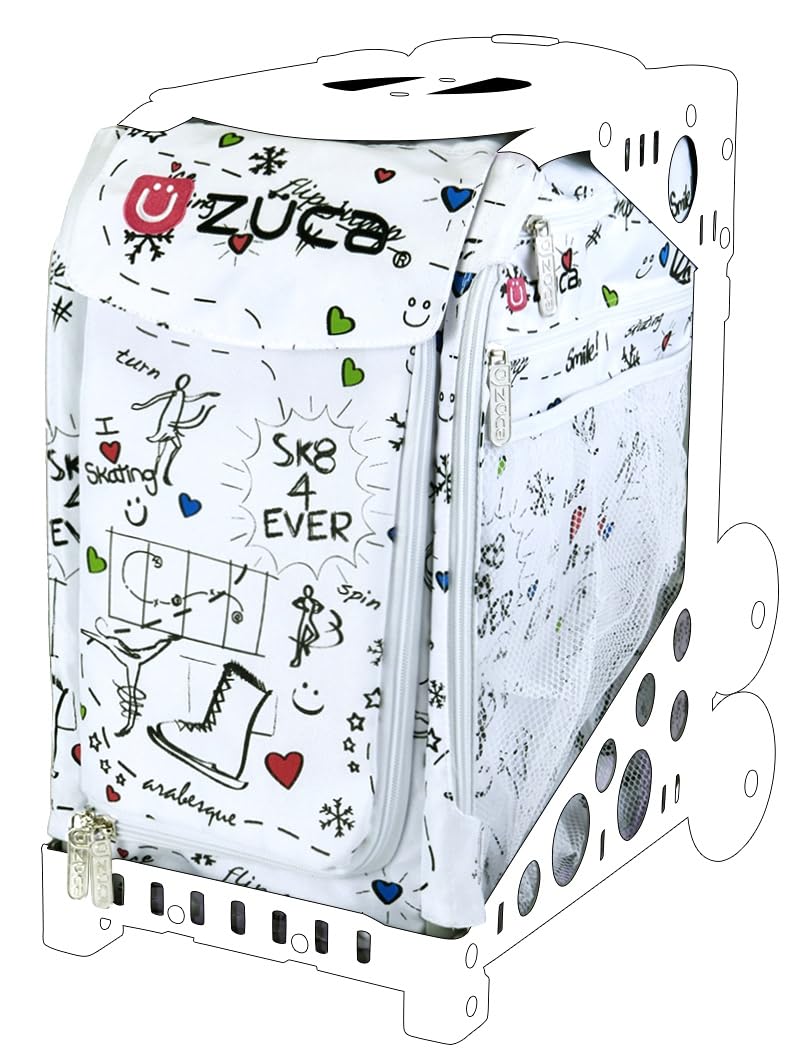 Zuca SK8 Sport Insert Bag - Durable Skateboard Backpack for Athletes & Skaters - Perfect for Skateboarding, Travel & Gym Use - Model 89055900385