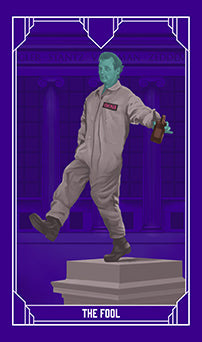 Ghostbusters Themed Tarot Card Deck with Guidebook - Perfect for Divination, Collectors, and Movie Fans