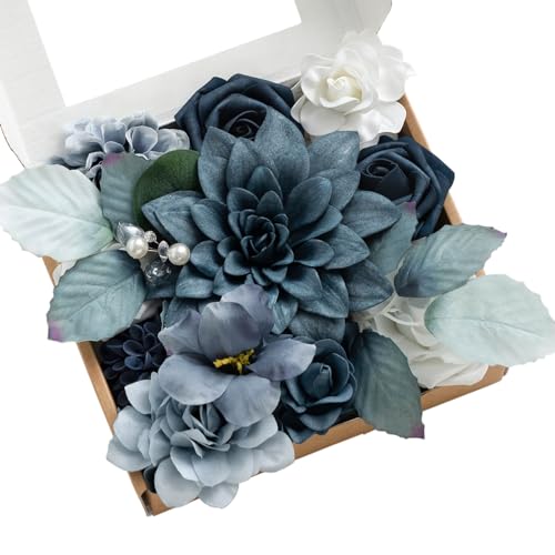 Blu-dusty Blue & Navy