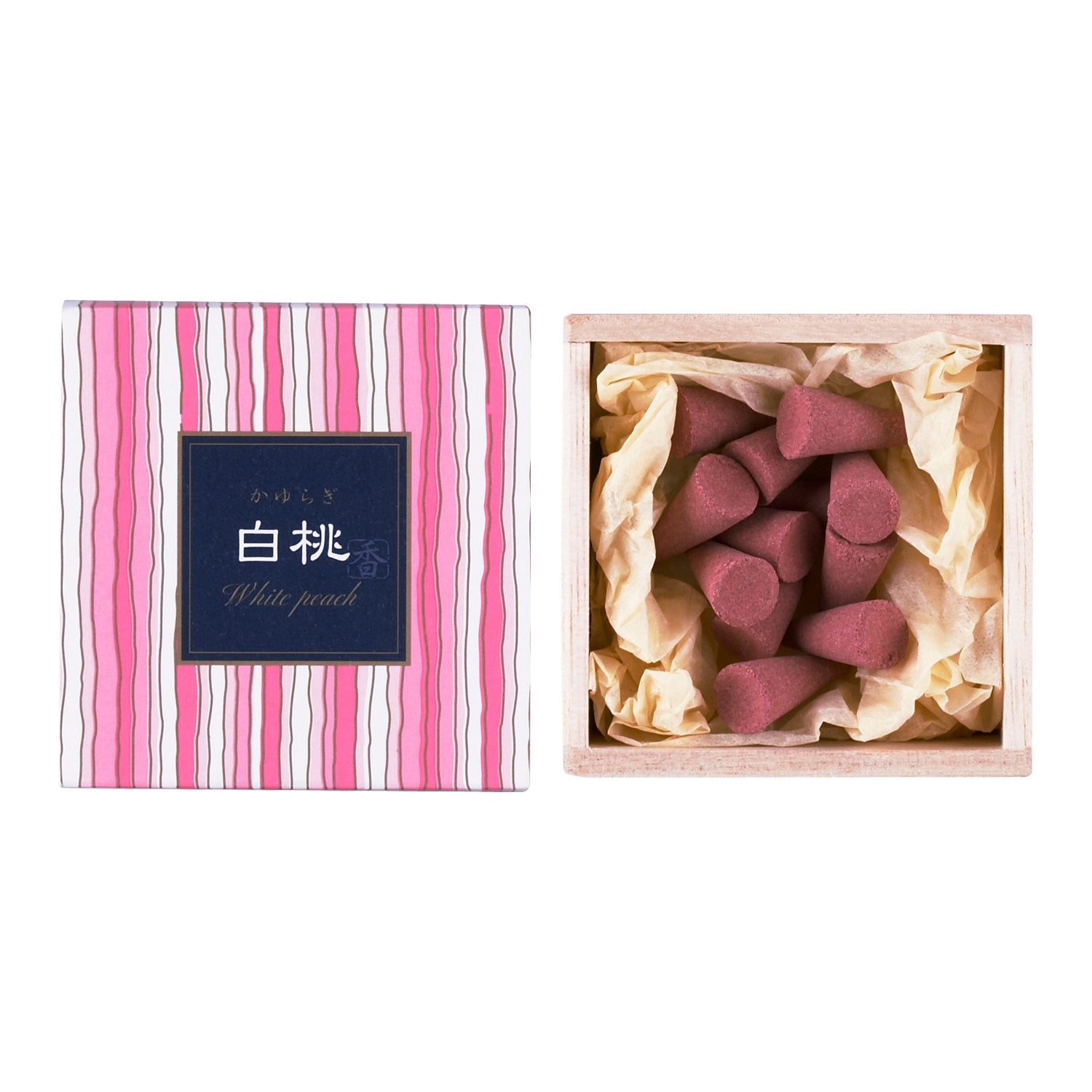 Nippon Kodo Kayuragi Cones Incense - 9 Fragrance Options for Relaxation, Meditation & Home Aromatherapy | Japanese Sandalwood, Cherry Blossom & More