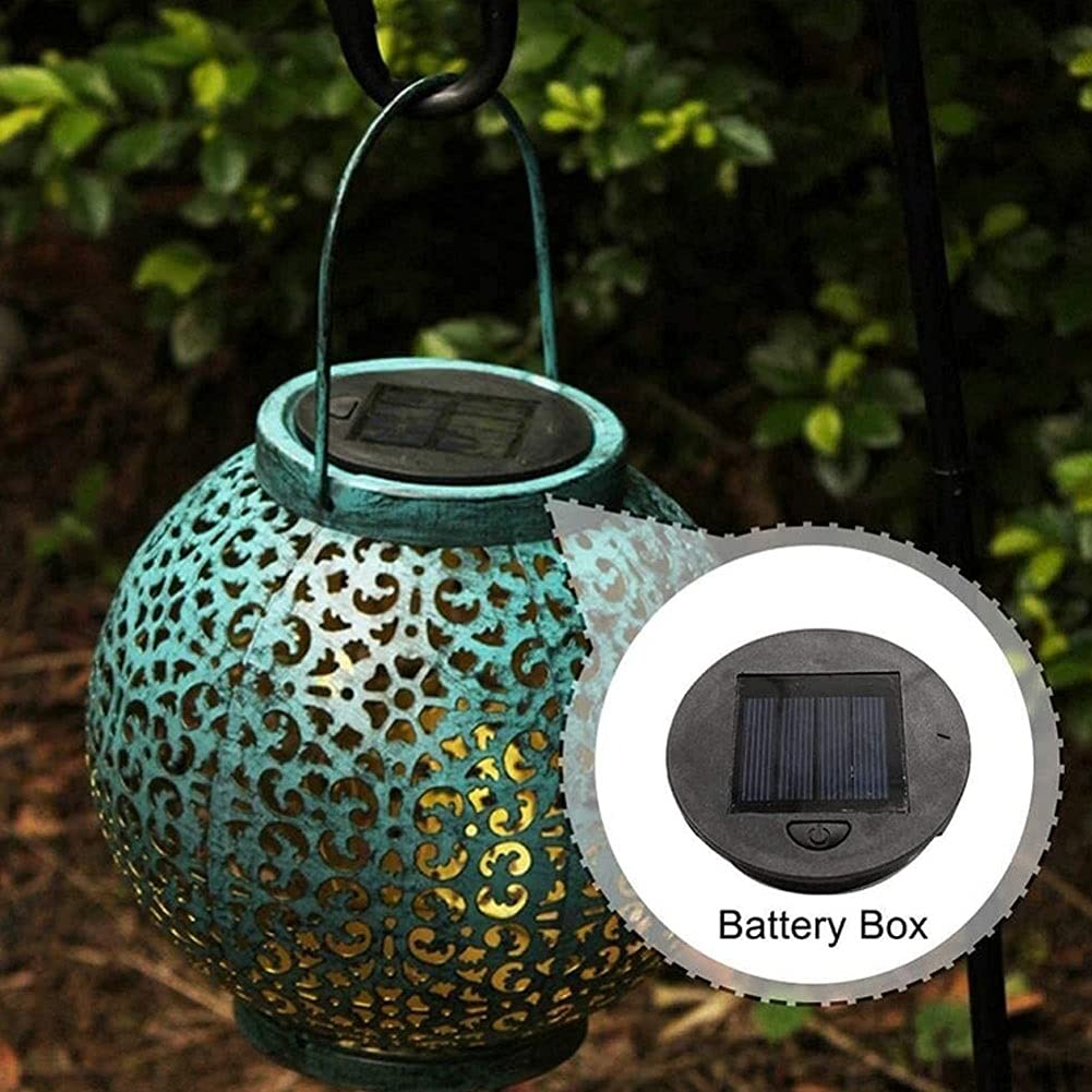 2 Pack Solar LED Lantern Lights for Outdoor Garden, Patio, and Landscape - 7CM Hanging Lantern Replacement Bulbs & DIY Tabletop Decor - Weatherproof Solar-Powered Lighting for Backyard, Pathway, and Camping