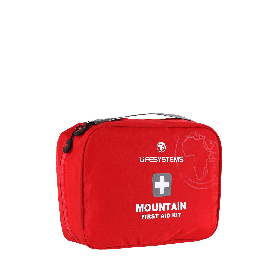 Lifesystems Mountain First Aid Kit - Compact & Lightweight for Hiking, Camping & Outdoor Adventures - Essential Emergency Medical Supplies for Travel & Survival