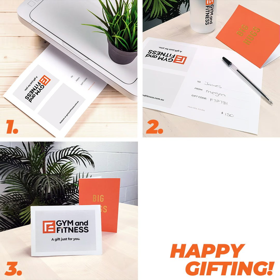 Gym & Fitness Gift Card - Perfect for Workout Enthusiasts, Personal Trainers & Health Lovers - Ideal for Gym Memberships, Fitness Classes & Wellness Purchases