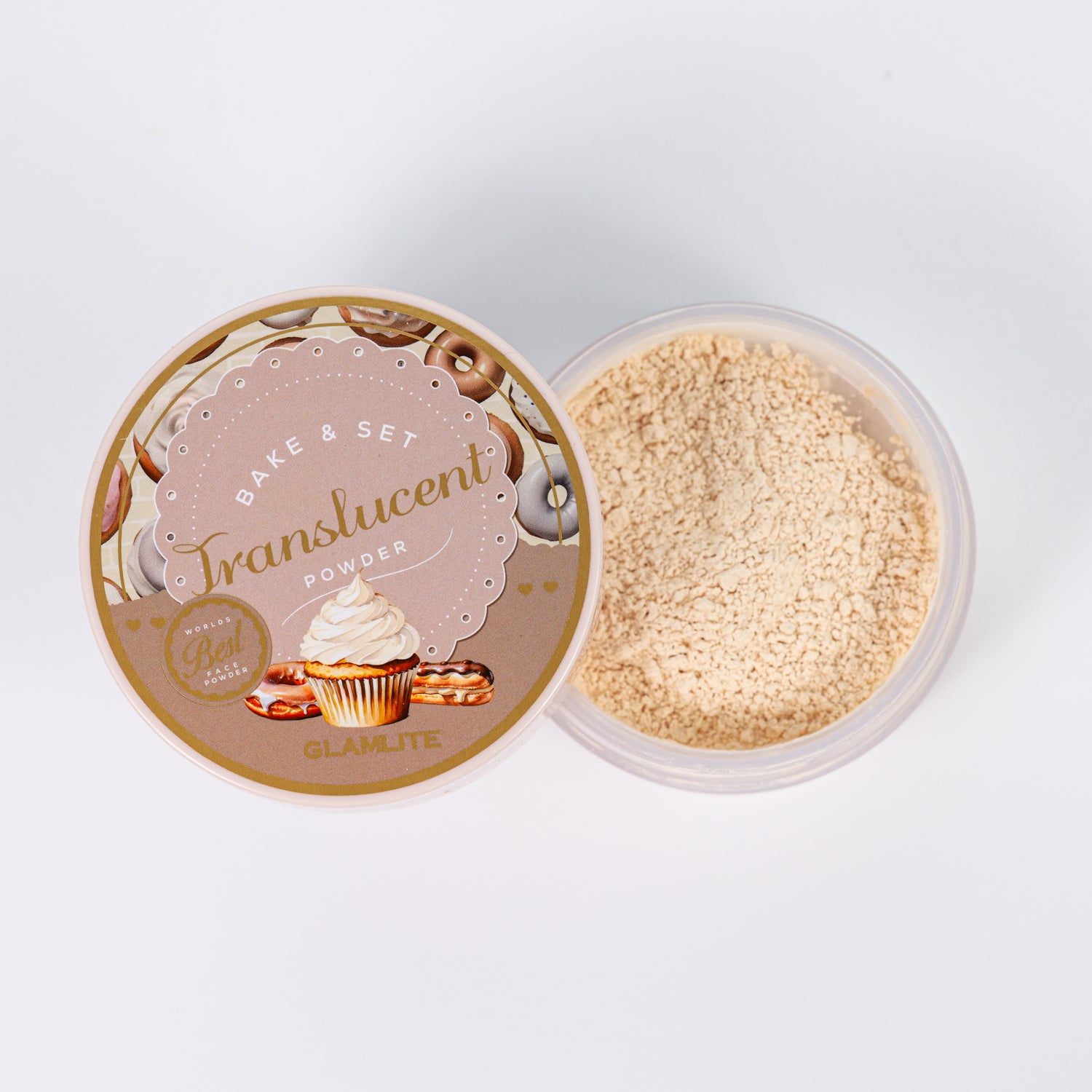 Translucent Bake & Set Powder - Oil Control & Matte Finish for Flawless Makeup | Perfect for Baking, Setting & Long-Lasting Wear | Ideal for Daily Use, Special Occasions & Professional Makeup Artists