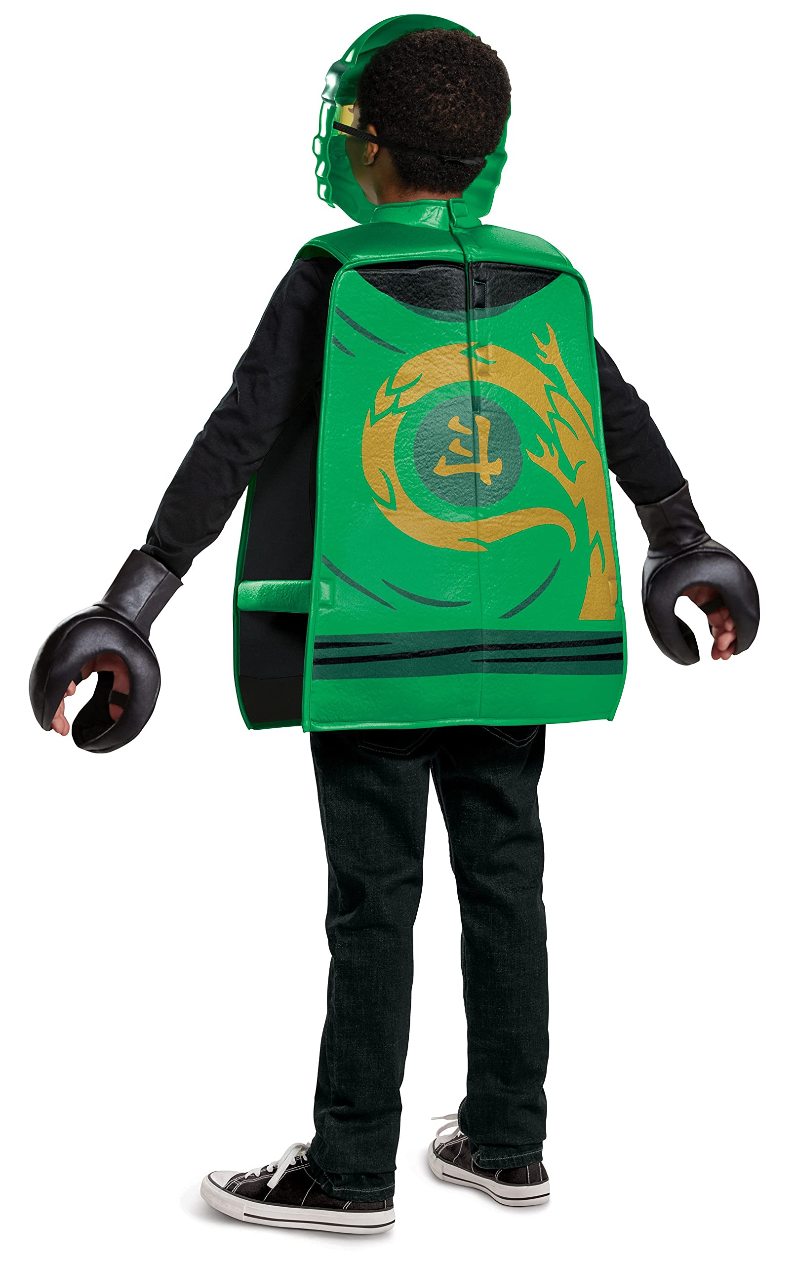 Lloyd Costume for Kids - Lego Ninjago Legacy Themed Outfit with Accessories | Green Ninja Halloween Costume | Perfect for Dress-Up, Cosplay & Birthday Parties