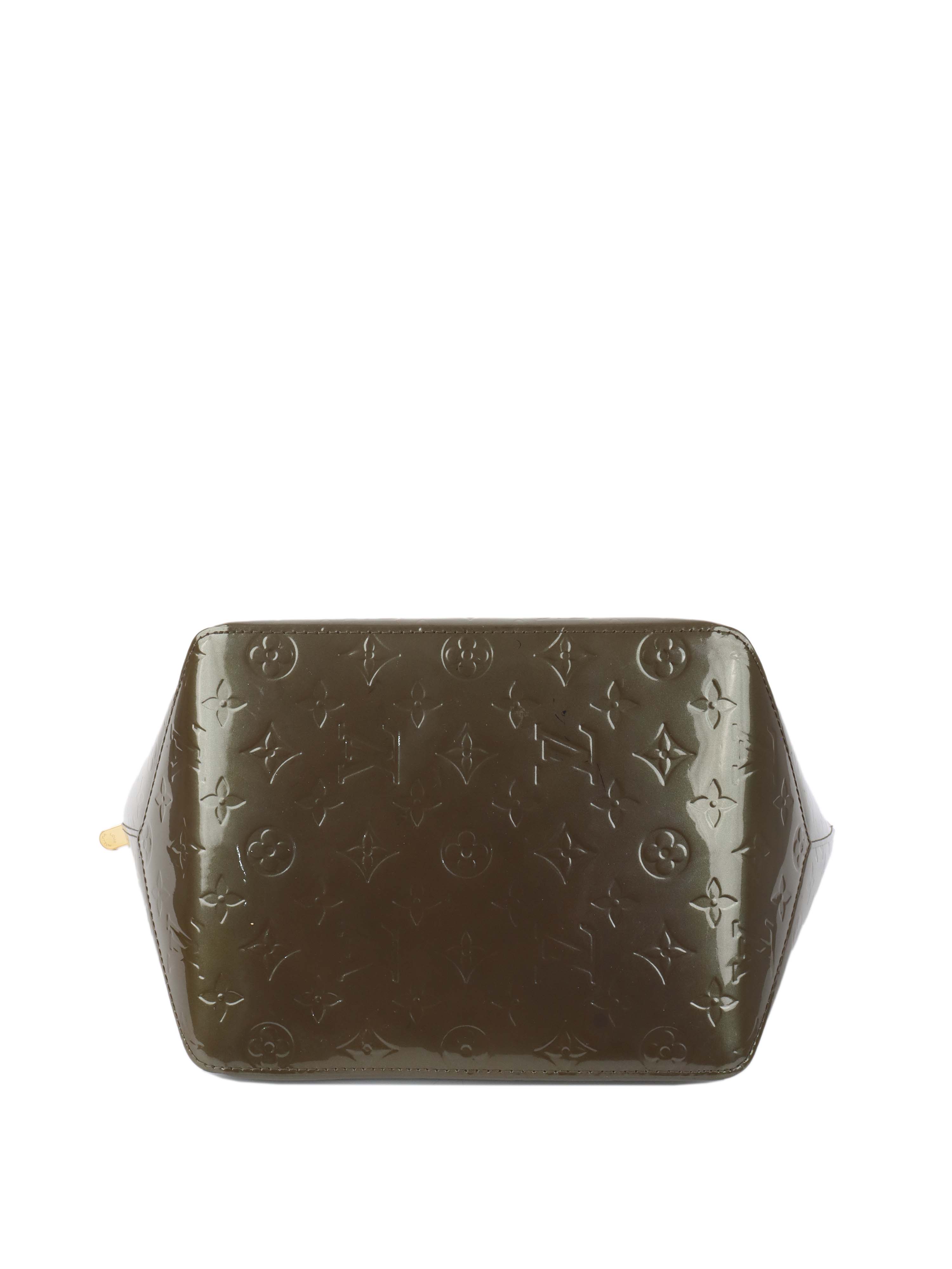 Authentic Louis Vuitton Vernis Bellevue Patent Leather Handbag - Luxury Designer Shoulder Bag for Women, Perfect for Work, Evening Events & Travel Accessories