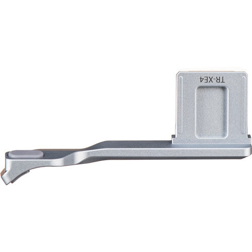 FUJIFILM X-E4 Thumb Rest Grip - Silver Metal Accessory for Improved Camera Handling | Perfect for Street Photography & Travel Shooting