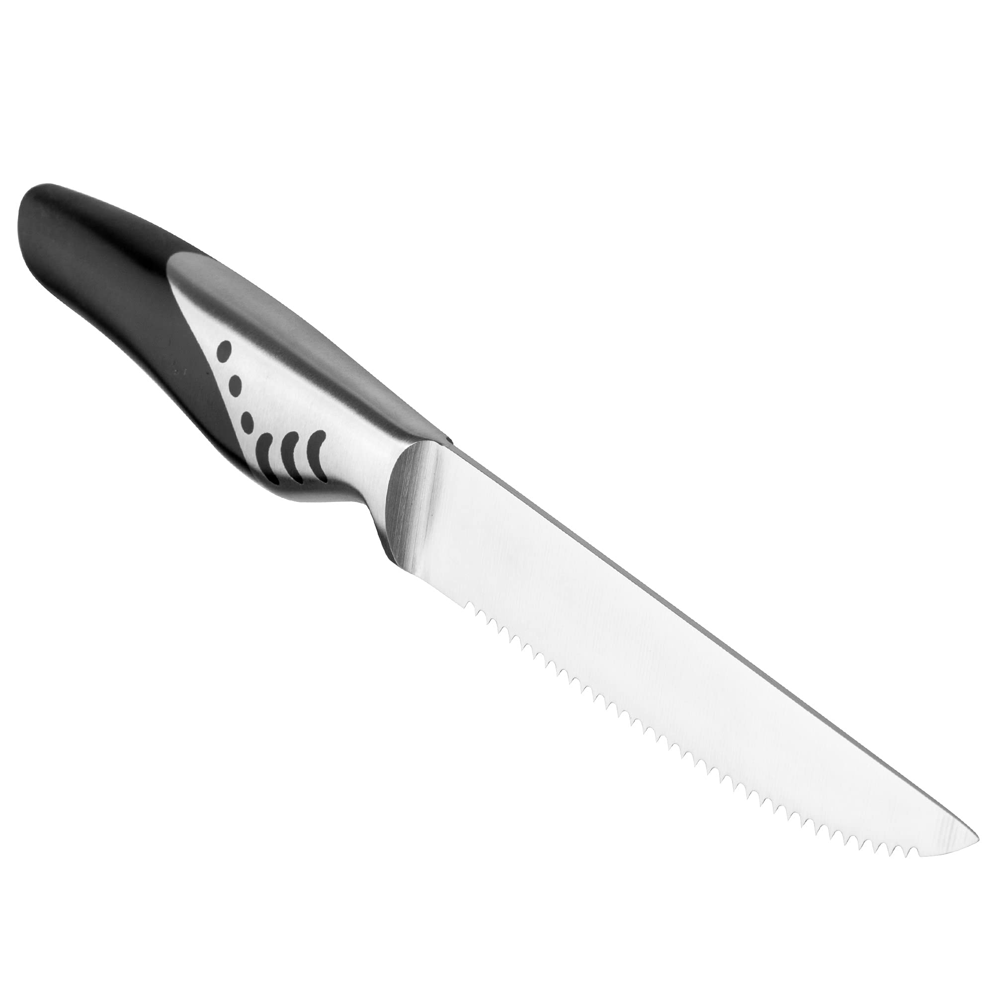 Premium 8-Piece German High Carbon Stainless Steel Steak Knife Set - Razor Sharp Blades for Steak Dinners, BBQ Parties & Fine Dining Experience