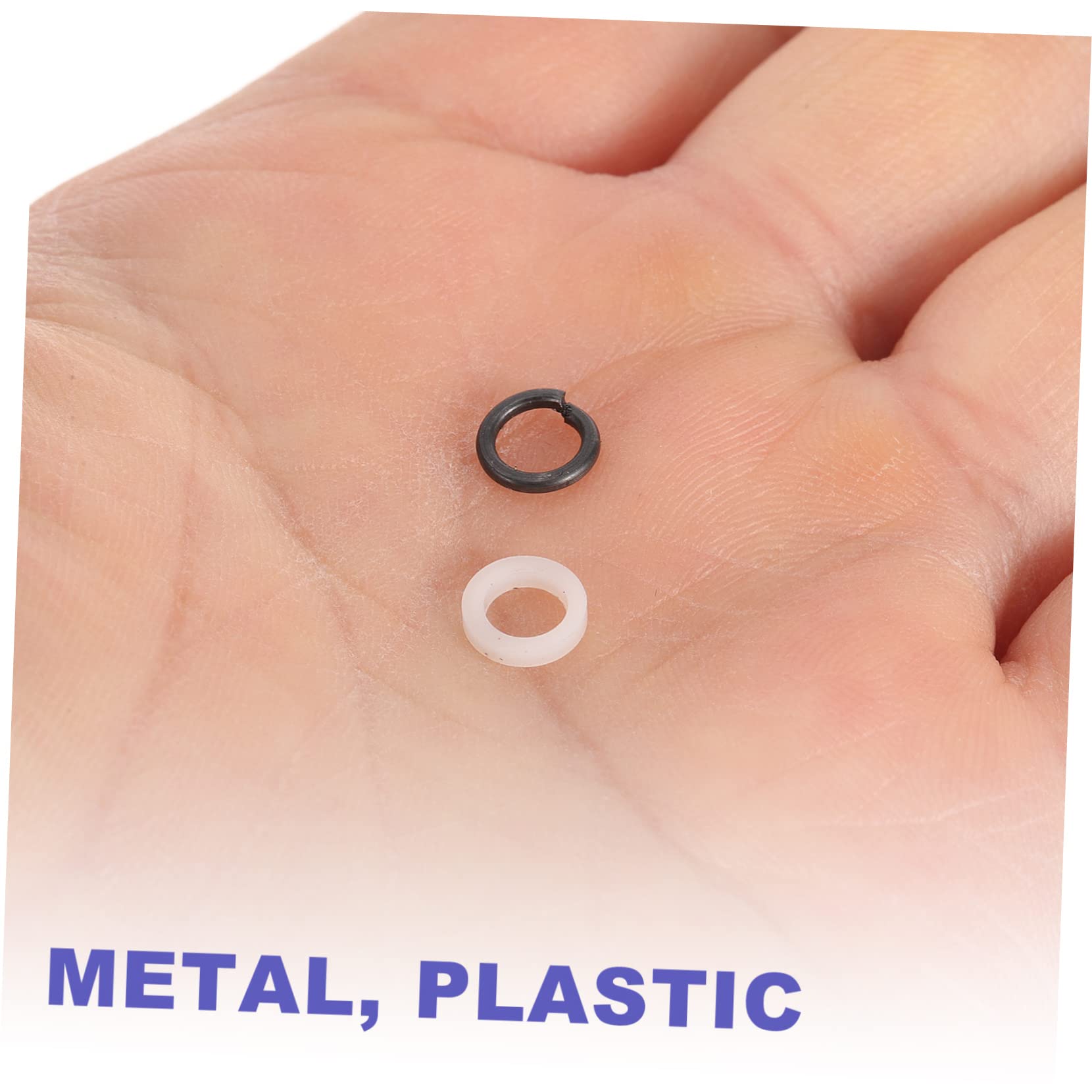 24-Piece Guitar Tuning Machine Gasket Set - Plastic Tuner Washers & Metal Peg Washers for Electric Guitar, Bass & Ukulele - Replacement Parts for Smooth Tuning & Hardware Maintenance (Perfect for DIY Repairs & Instrument Upgrades)