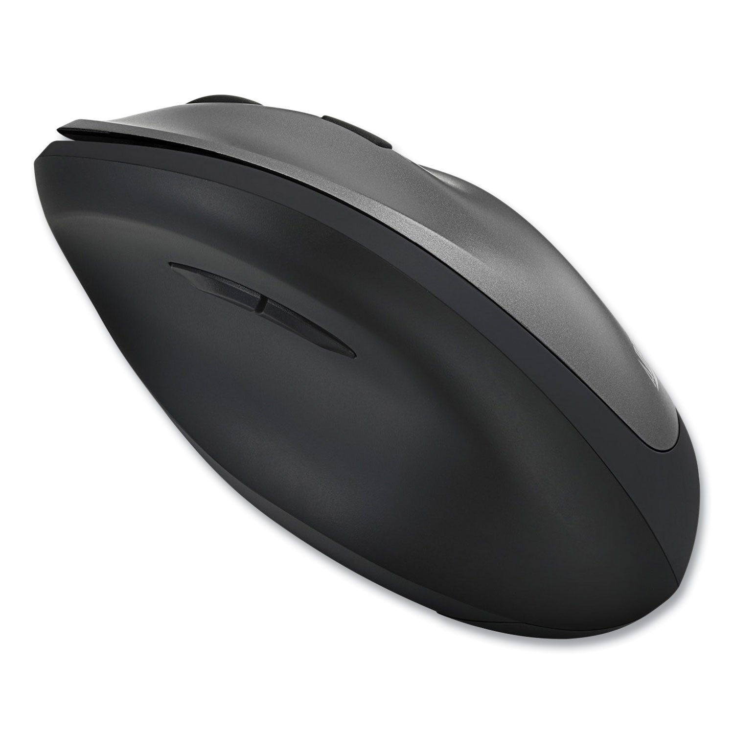 Adesso Imouse A20 Antimicrobial Vertical Wireless Mouse - Ergonomic Right-Handed Design, 2.4GHz with 33ft Range, Black/Granite - Perfect for Office Work, Gaming & Computer Use