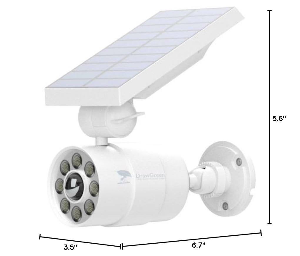 Outdoor Solar Motion Sensor Lights - Waterproof Aluminum Alloy Solar Spot Lights with Motion Detector for Patio, Porch, Wall, Driveway & Garden | 100-Week Free Refund/Replacement | Perfect for Nighttime Security & Landscape Lighting