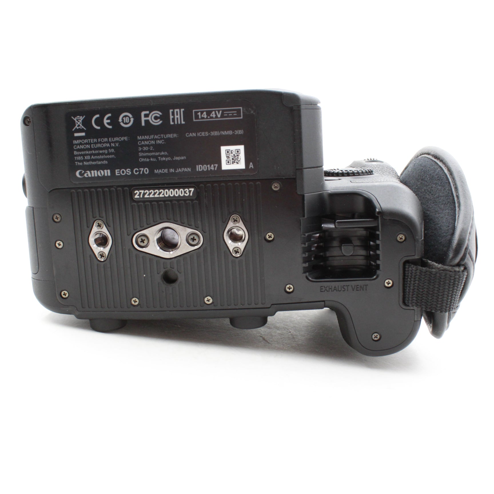 Used Canon EOS C70 Cinema Camera (RF Mount) - Professional 4K Video Camera Body Only for Filmmaking, Vlogging & Documentary Production