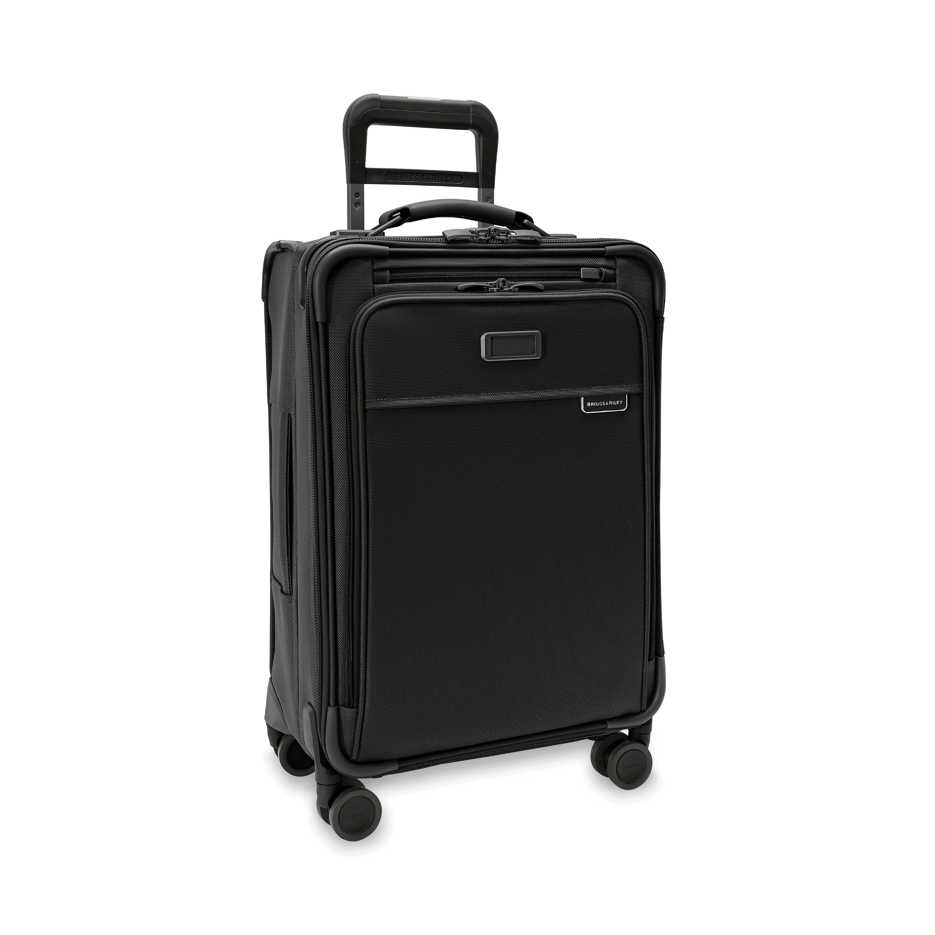 Briggs & Riley Baseline Essential Carry On Spinner Luggage - Lightweight Expandable Suitcase for Business Travel & Weekend Getaways | TSA Lock & Durable Polycarbonate Shell
