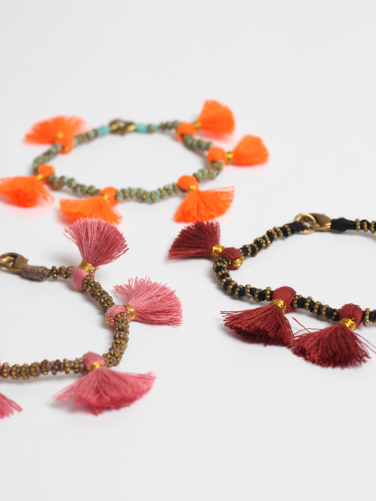 Stylish Kriti Tassel Bracelets for Women - Boho Chic Beaded Handmade Jewelry - Perfect for Festivals, Parties & Everyday Wear