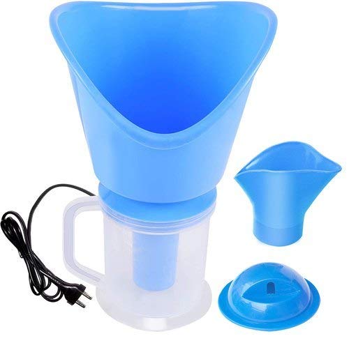 MARJI&ANUVRUTTI 3-in-1 Facial Steamer, Nose Inhaler & Cough Relief Vaporizer - Portable Steam Machine for Adults & Kids - Perfect for Cold Relief, Sinus Congestion & Skincare at Home