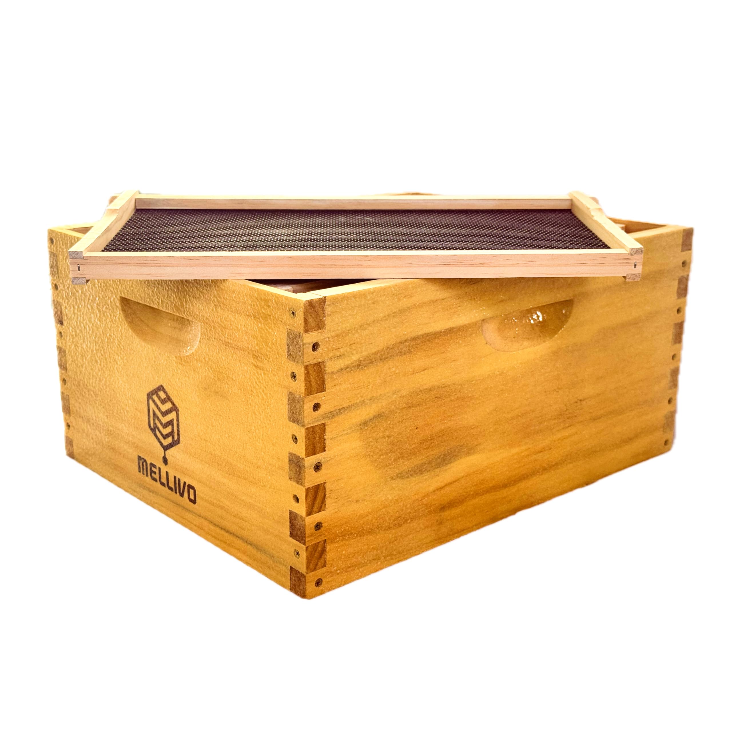 Premium Deep Brood Beehive Box with Frames - 16.25