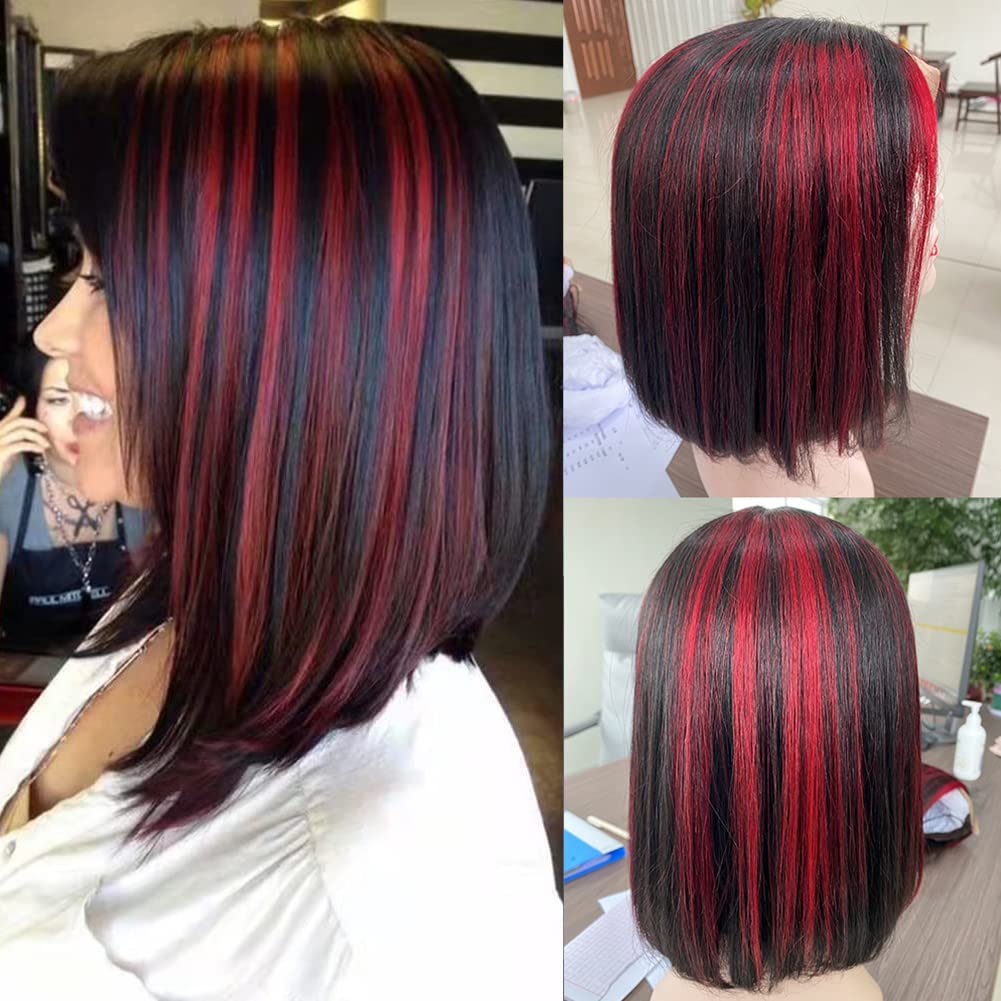 Glueless Brazilian Straight Lace Front Wig 12