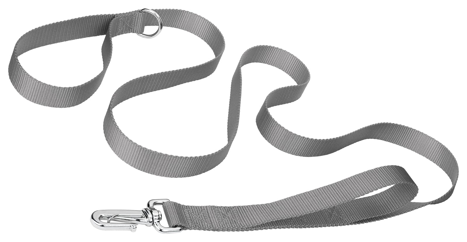 Premium Nylon Dog Leash with Traffic Handle & Secure Snap - 6ft Reflective Pet Lead for Walking, Training & Safety - 30+ Colors (1
