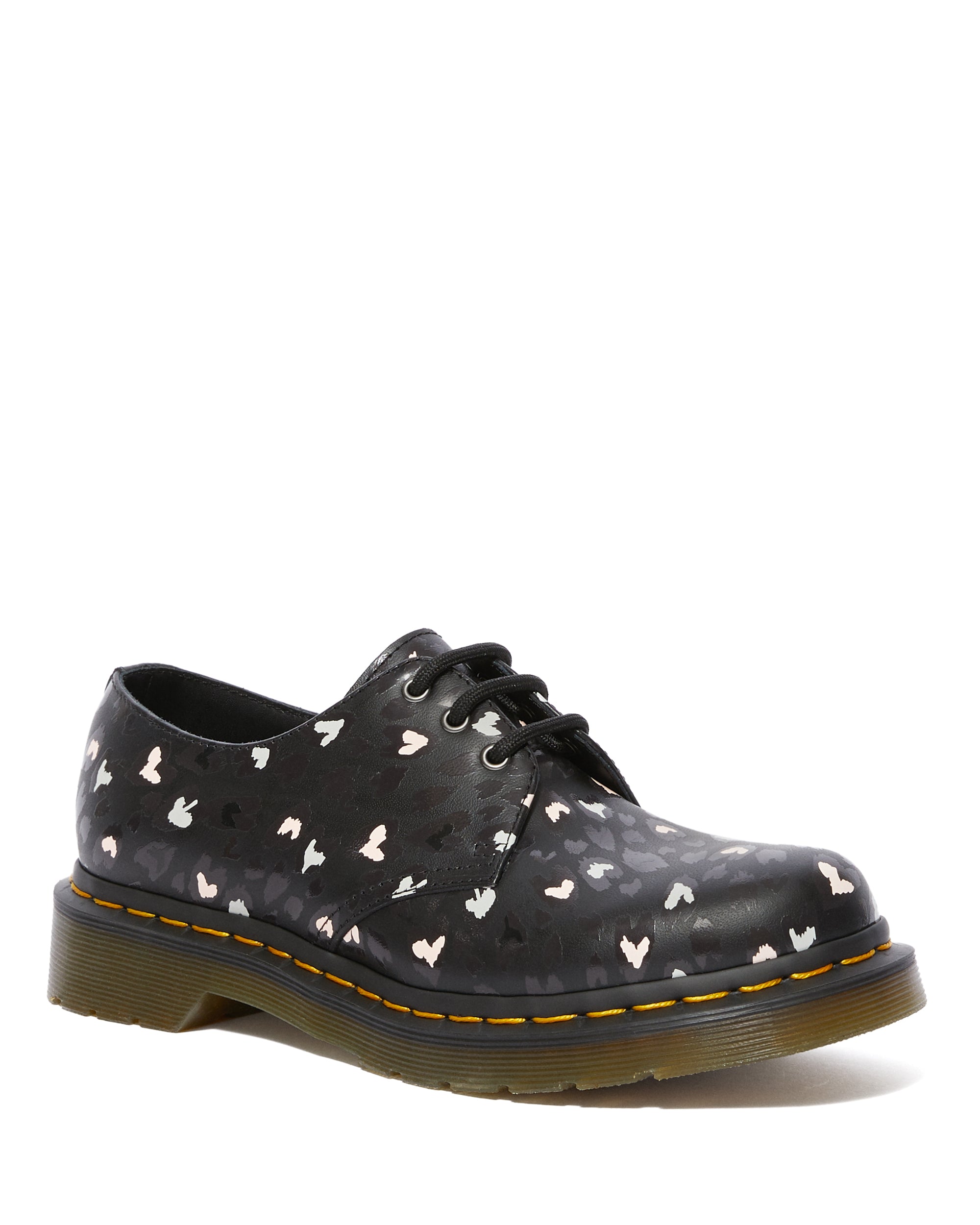 Dr. Martens 1461 Wild Heart Chaos Backhard Oxford Shoes - Punk Style Unisex Leather Shoes for Men & Women - Perfect for Casual Wear, Concerts & Alternative Fashion