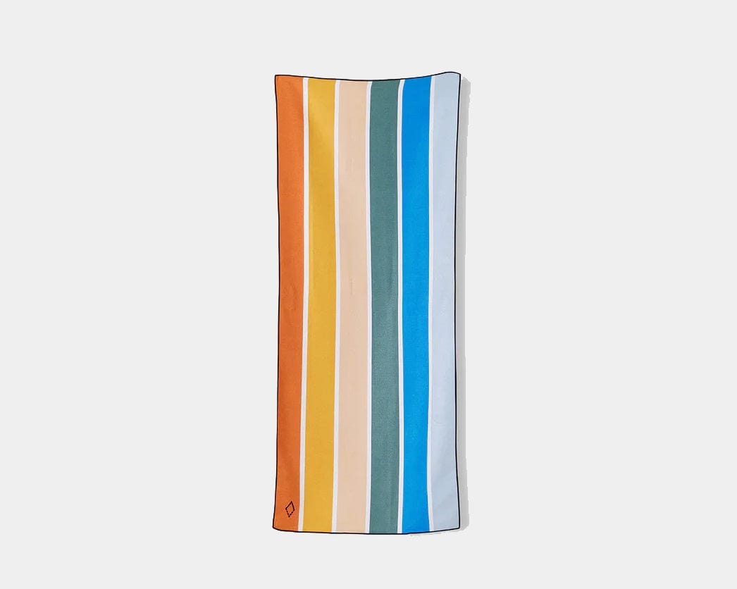 Nomatix Original Striped Retro Towel - Soft & Absorbent Bath, Beach & Gym Towel for Home & Travel