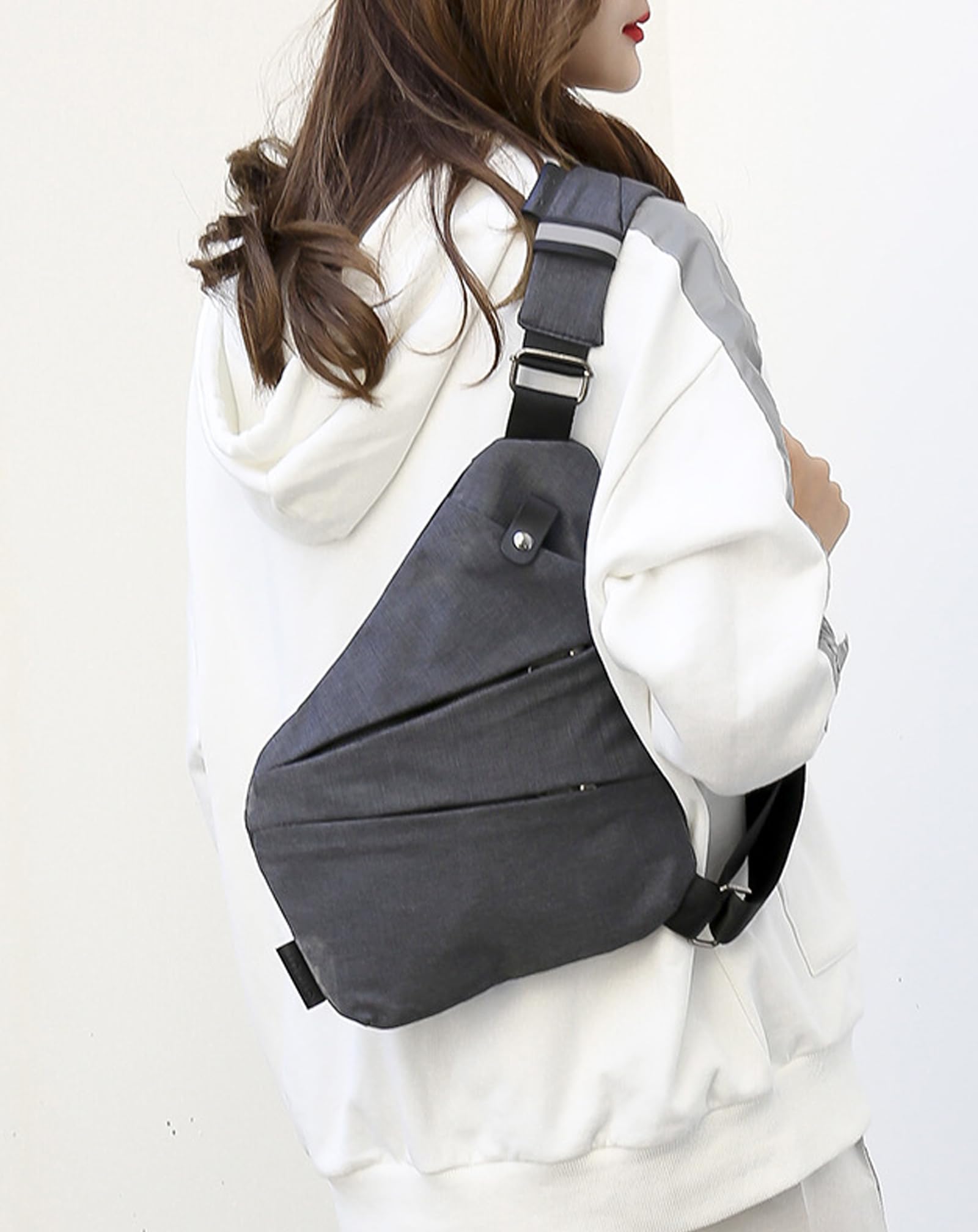 Anti Theft Travel Sling Bag - Lightweight Crossbody Purse for Women & Men - Secure RFID Blocking, Water Resistant - Perfect for Commuting, Hiking & Daily Use