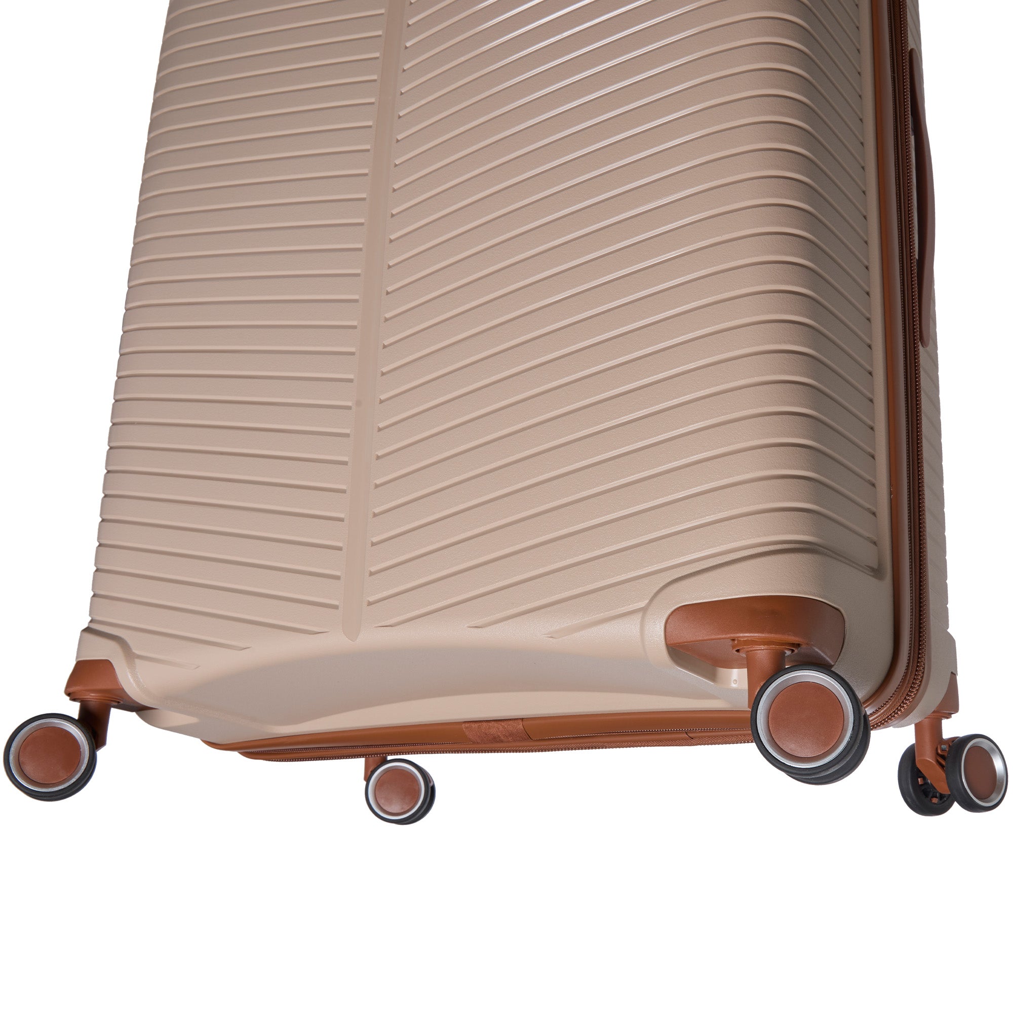 Mancini St. Lucia Collection 2-Piece Polypropylene Spinner Luggage Set (Carry On & Large Check-In Suitcase) - Lightweight Durable Travel Luggage for Business Trips & Family Vacations