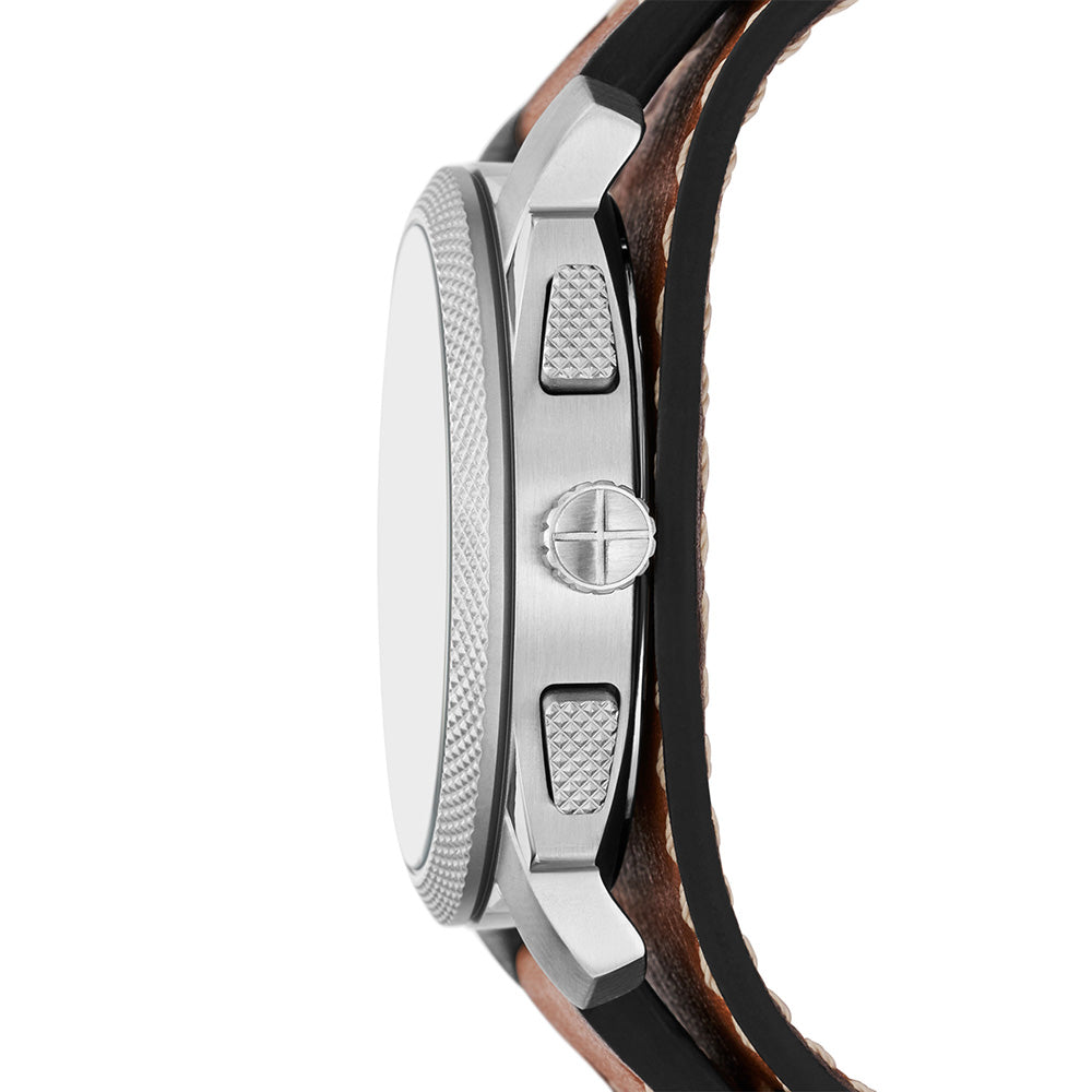 Fossil FS5962 Machine Chronograph Watch for Men - Stylish Analog Quartz Wristwatch with Date Function | Perfect for Business, Casual & Formal Wear