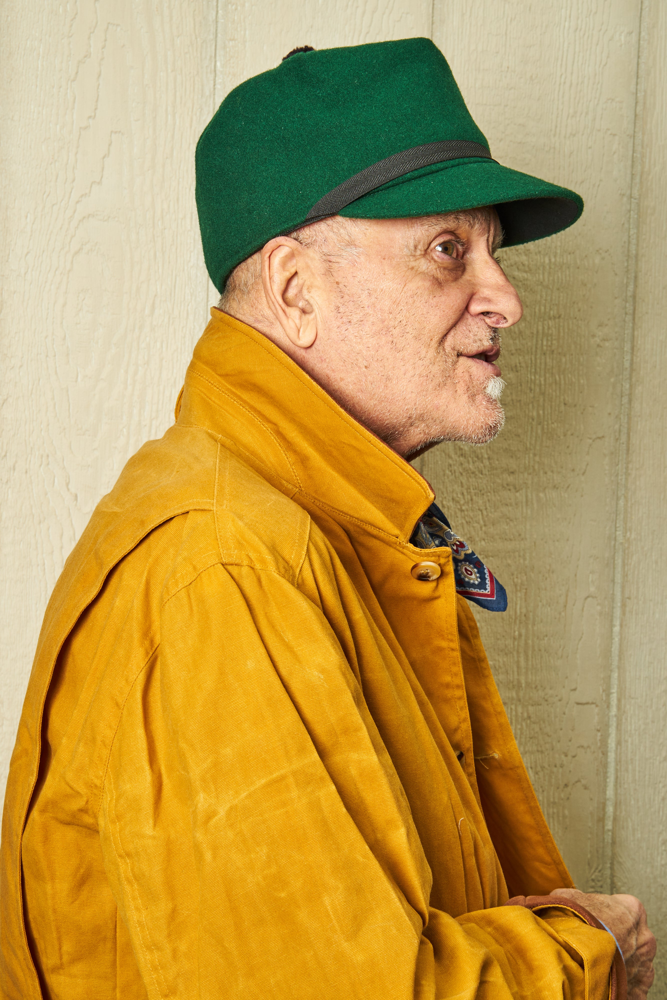 Boothbay Cap in Green Melton Wool - Classic Wool Winter Hat for Men & Women - Perfect for Outdoor Activities, Hiking, and Cold Weather Fashion