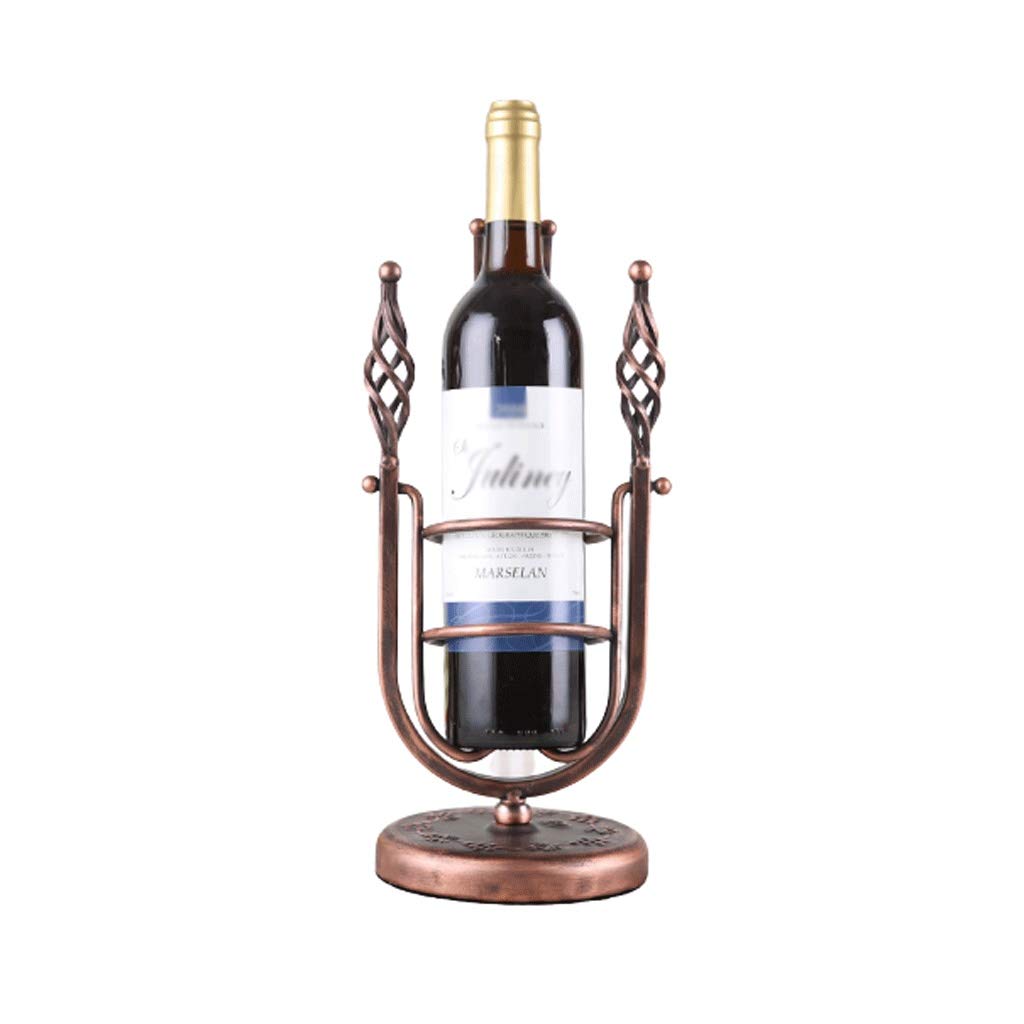 Creative Bronze Iron Wine Rack - Decorative Bottle Shelf for Home, Living Room & Christmas Decor | Jiji Wine Holder for Stylish Storage & Display