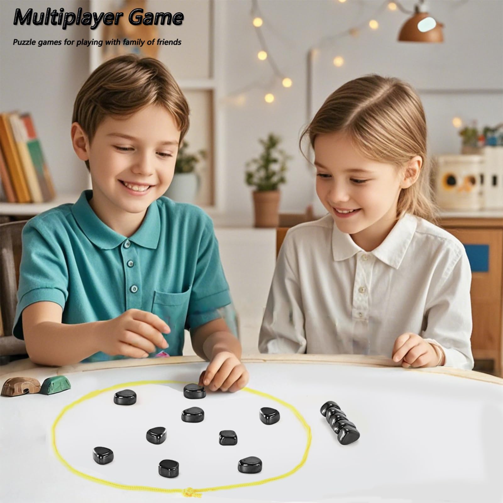 2025 Magnetic Chess Set with 36 Stones - Portable Travel & Desktop Strategy Game for Adults & Kids - Perfect for Family Game Nights, Parties & Outdoor Adventures