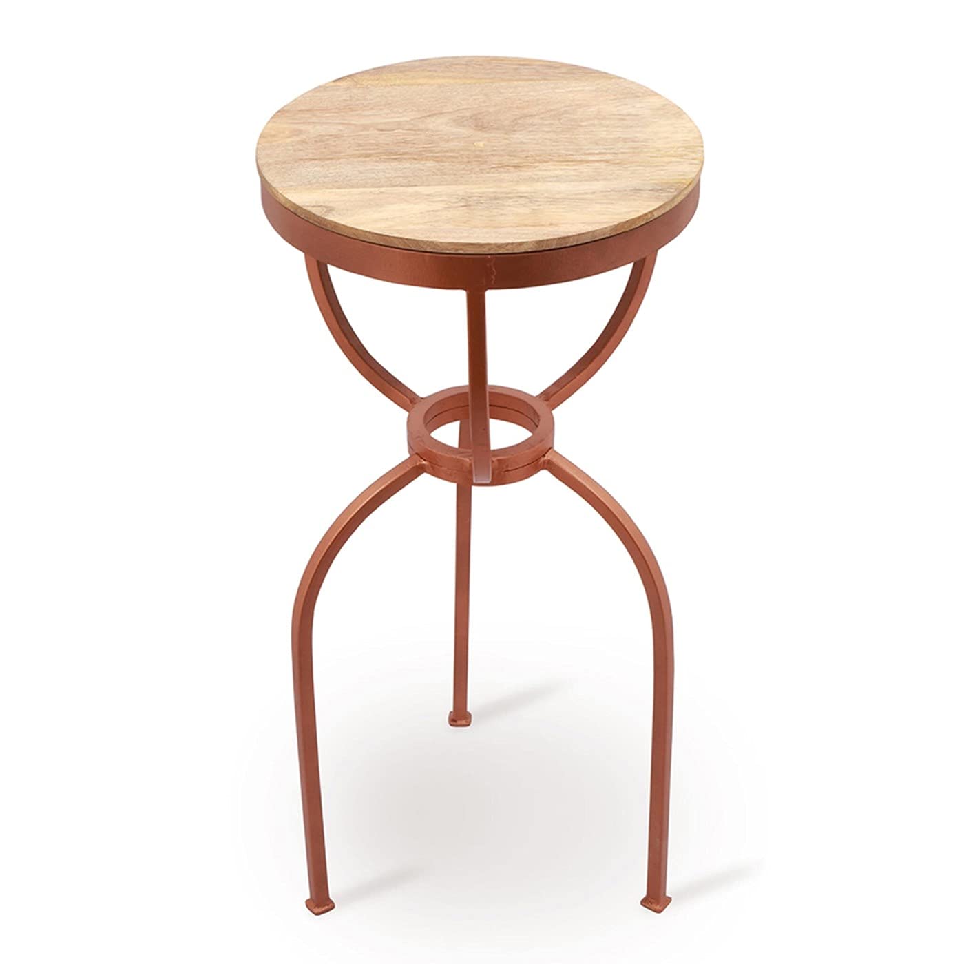 SPI Home 21012 Modern 3-Legged Side Table - Compact End Table for Living Room, Bedroom, or Office Decor