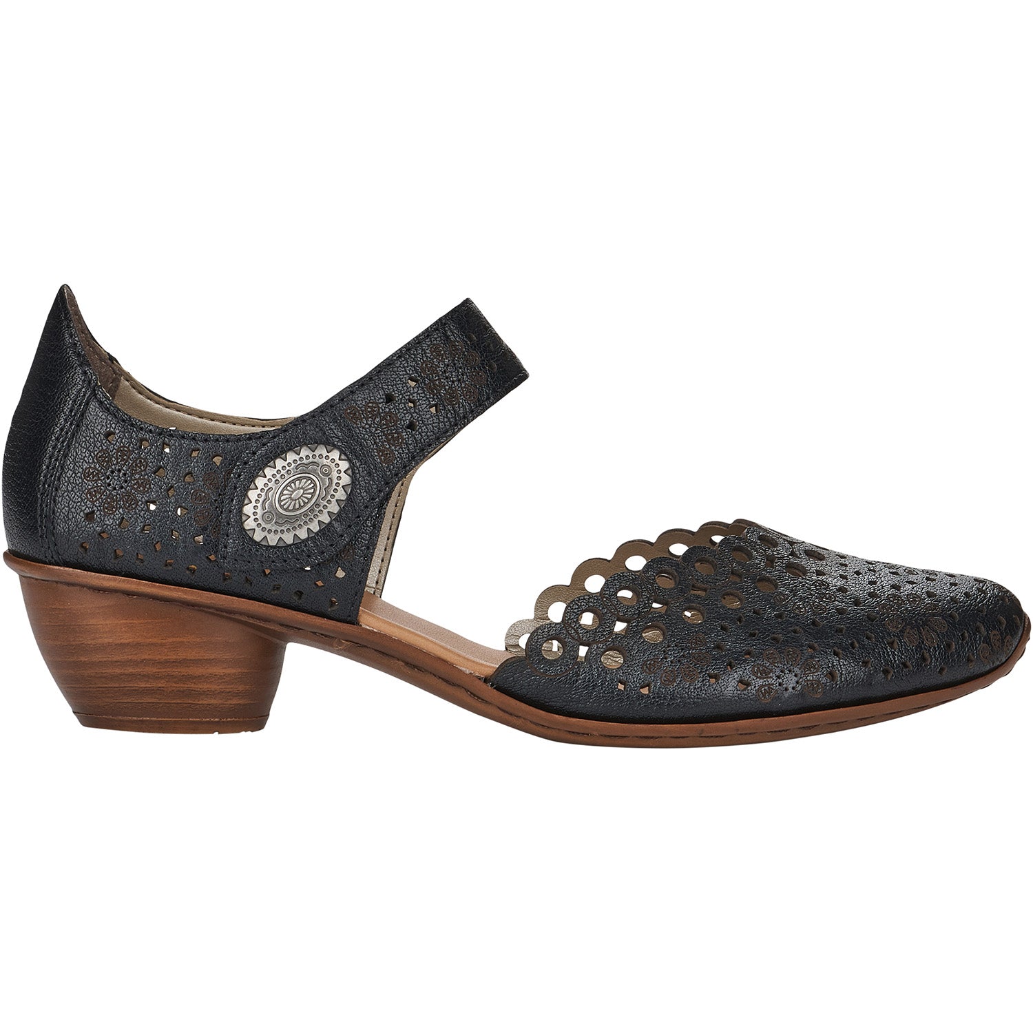 Rieker Mirjam 43753 Women's Comfortable Slip-On Shoes - Casual Walking Shoes for Women - Perfect for Office, Travel & Everyday Wear