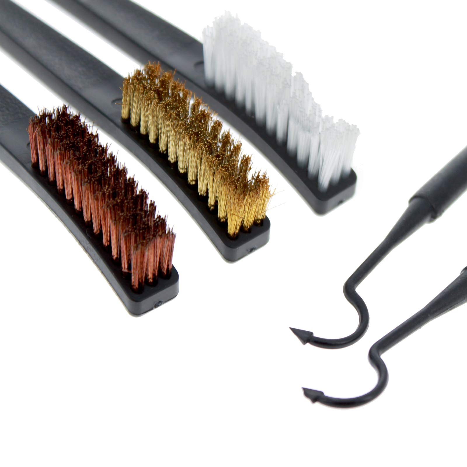 18-Piece Gun Cleaning Kit - Brushes & Tools for Firearm Maintenance