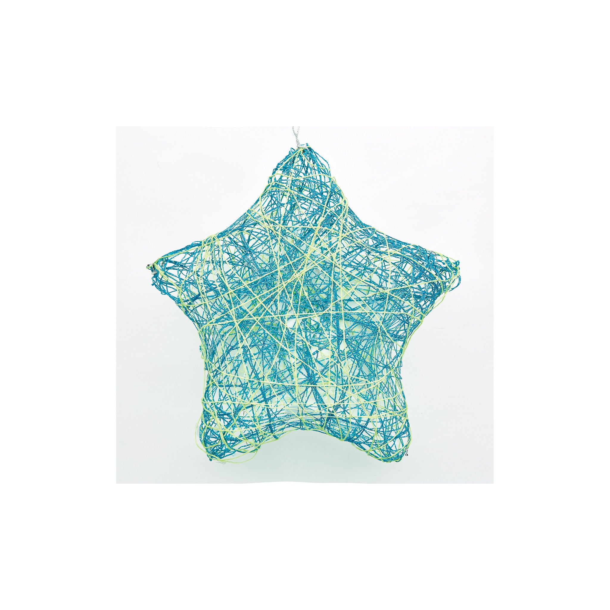 DIY String Art Star Light Kit - Creative Home Decor for Bedroom, Living Room & Nursery - Perfect Gift for Christmas, Birthday & Housewarming (Model #6113000)