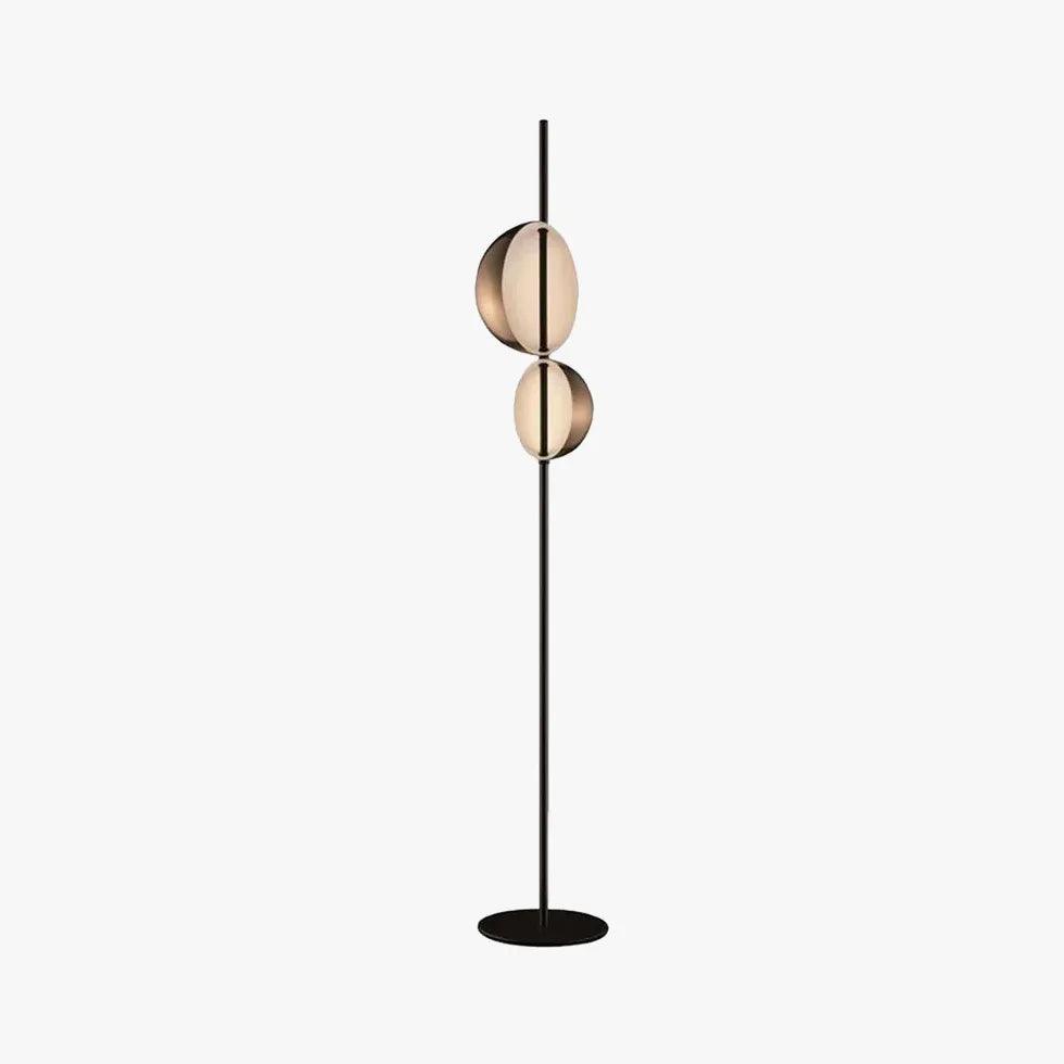 Dual Head Modern Floor Lamp with Adjustable Arms - Perfect for Living Room, Bedroom, and Office Lighting
